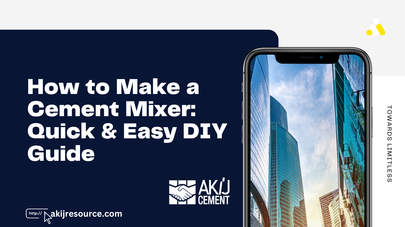 How to Make a Cement Mixer: Quick & Easy DIY Guide