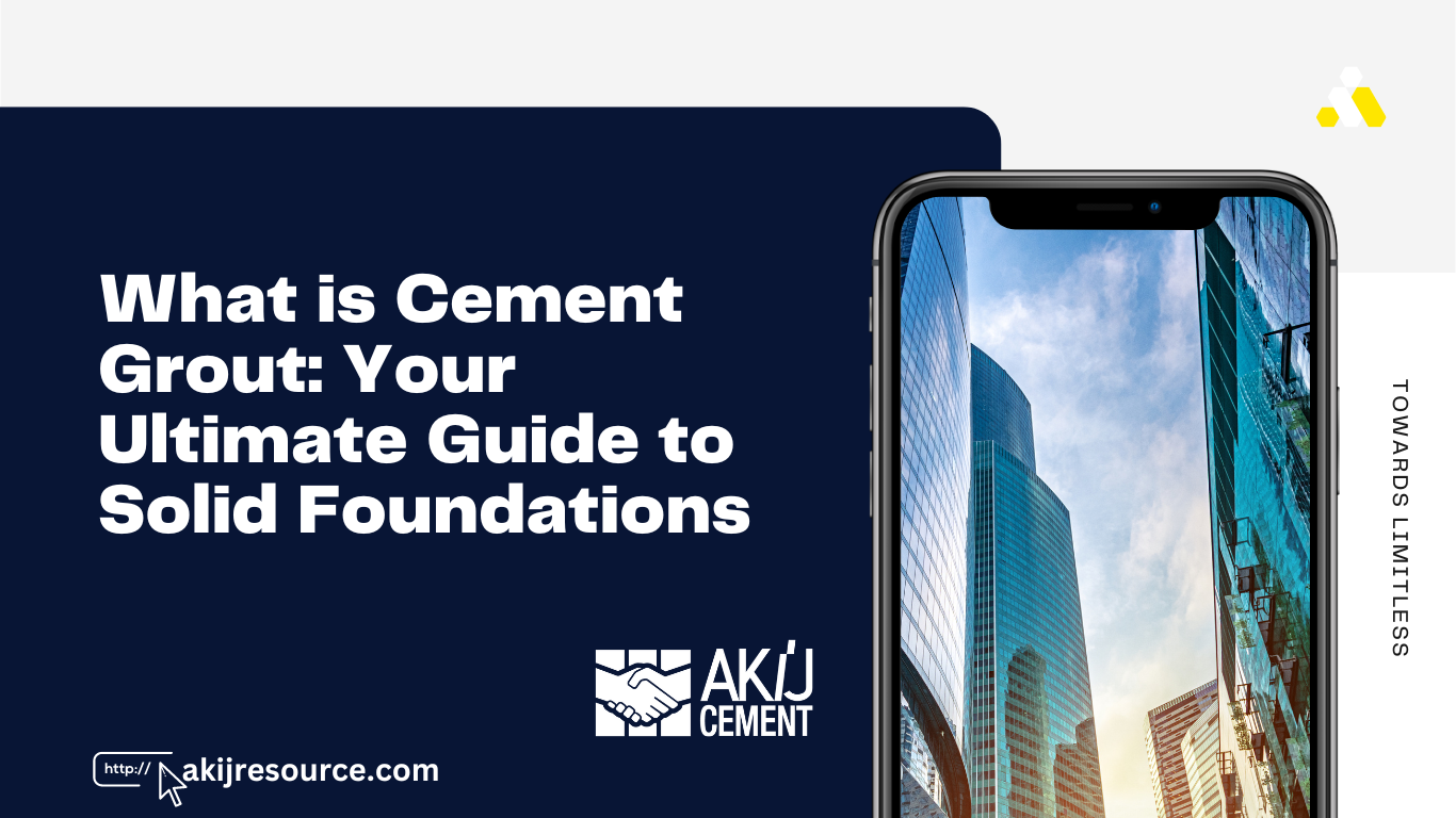 what is cement grout
