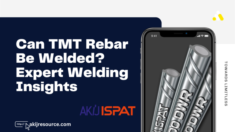 Can TMT rebar be welded