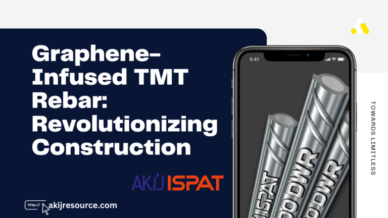 Graphene-infused TMT rebar