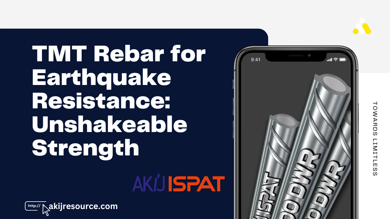 TMT rebar for earthquake resistance