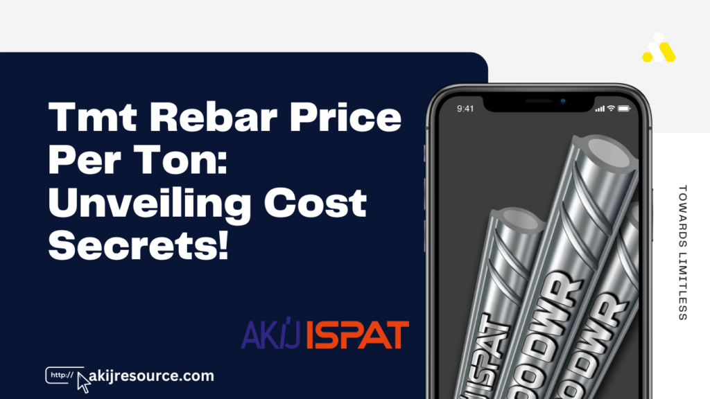 TMT rebar price per ton