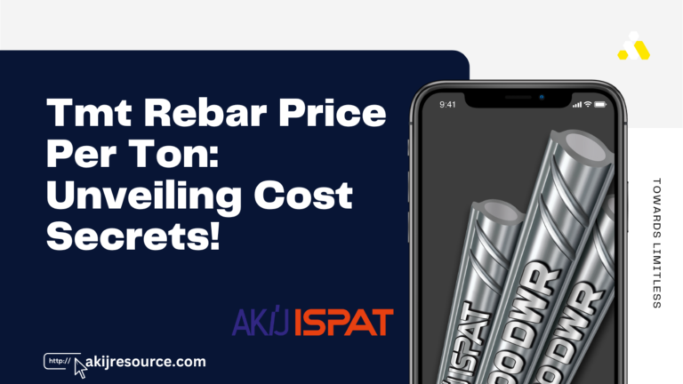 TMT rebar price per ton