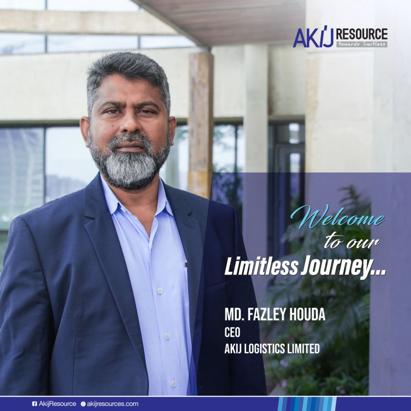 Md. Fazley Houda has been appointed as the new CEO of AKIJ Logistics Limited (ALL)