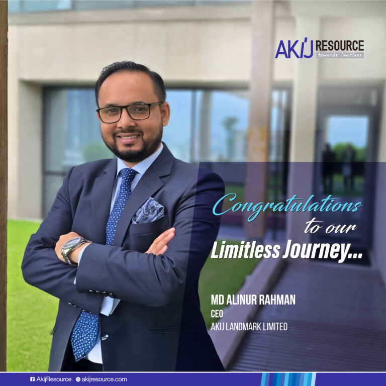 CEO of AKIJ Landmark Limited - MD Alinur Rahman