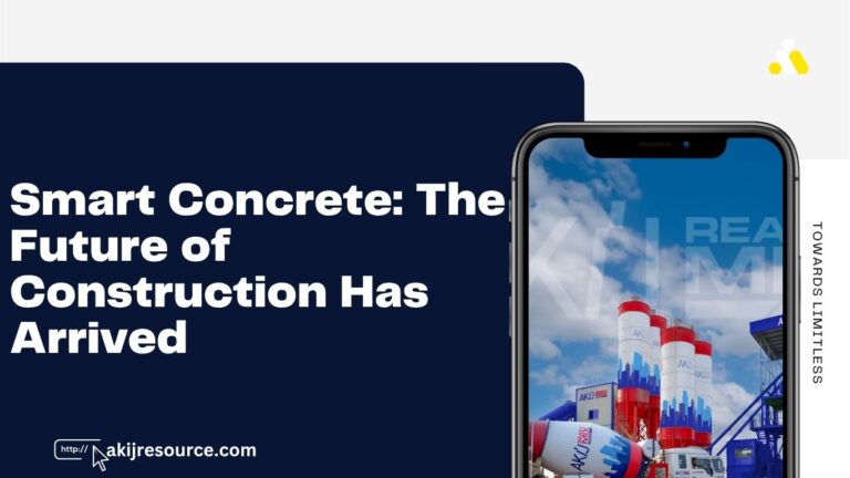 Smart Concrete: The Future of Construction Has Arrived