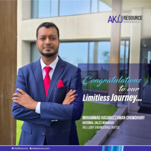 National Sales Manager, AKIJ Light Engineering Limited – Muhammad Hasanuzzaman Chowdhury